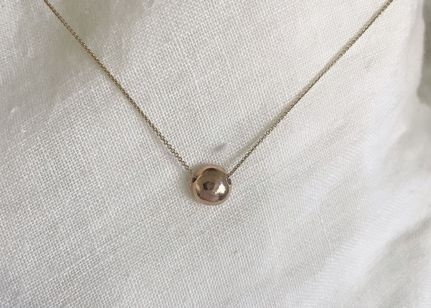 Pebble Pendant Necklace - Image 2