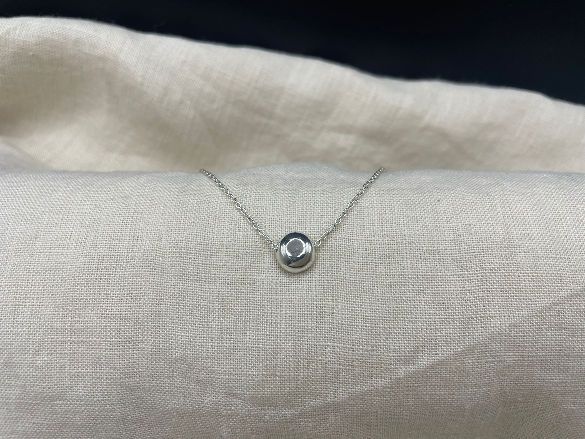 Pebble Pendant Necklace - Image 4