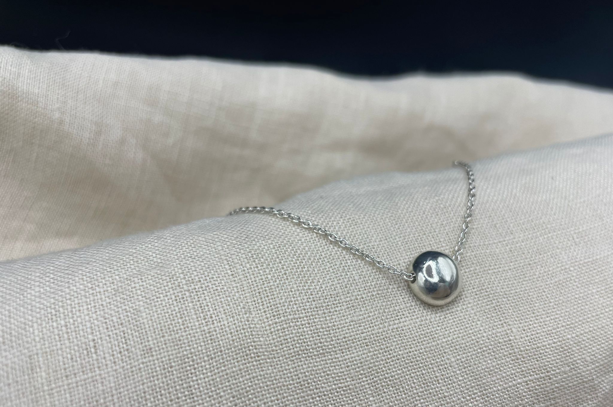 Pebble Pendant Necklace - Image 7