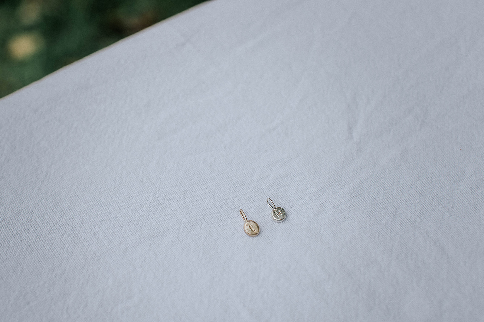 Pebble Initial Pendant - Image 2